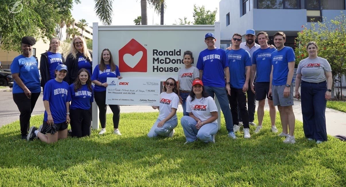 The DEX team is committed to giving back to all of the communities DEX is part of.