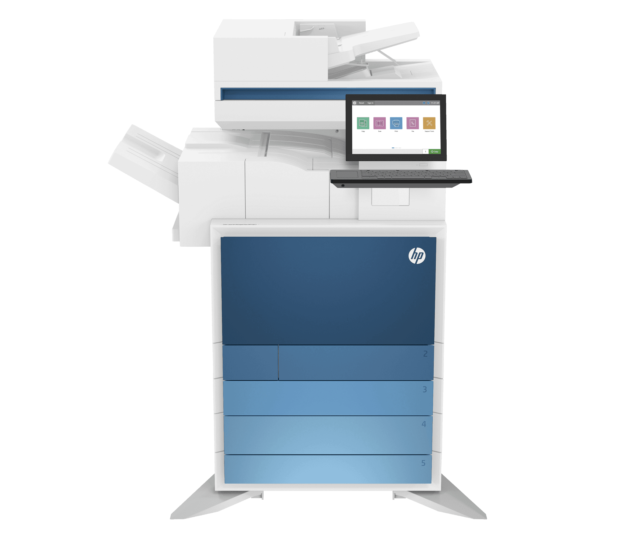 HP Color LaserJet Managed Flow MFP E877z
