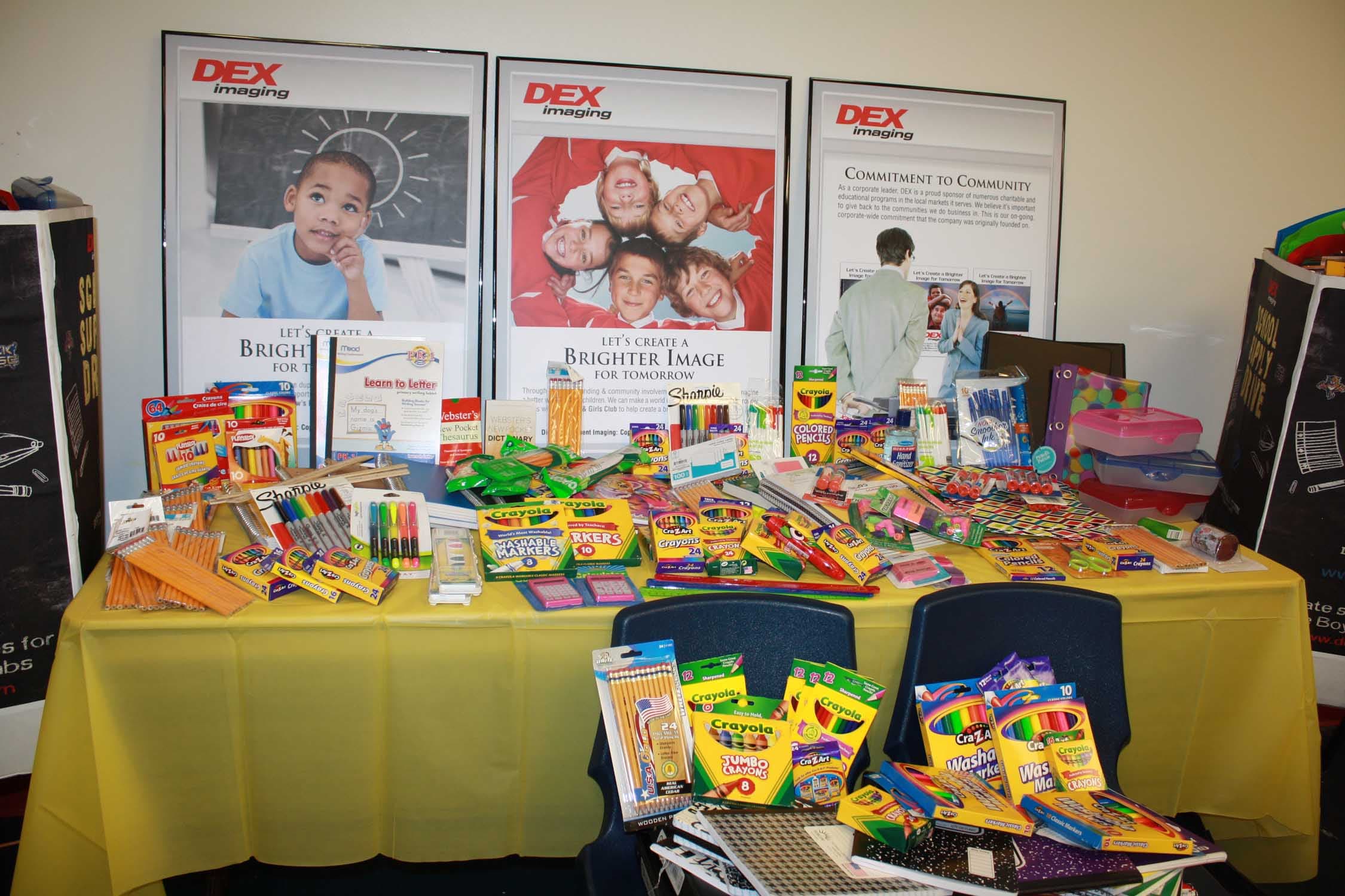 School Supplies Drives