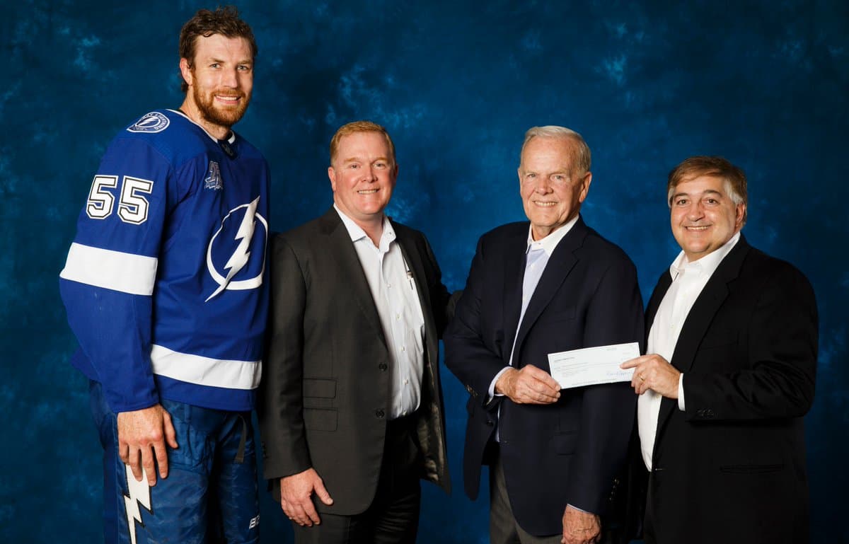 Doyles Named Community Heroes by Tampa Bay Lightning