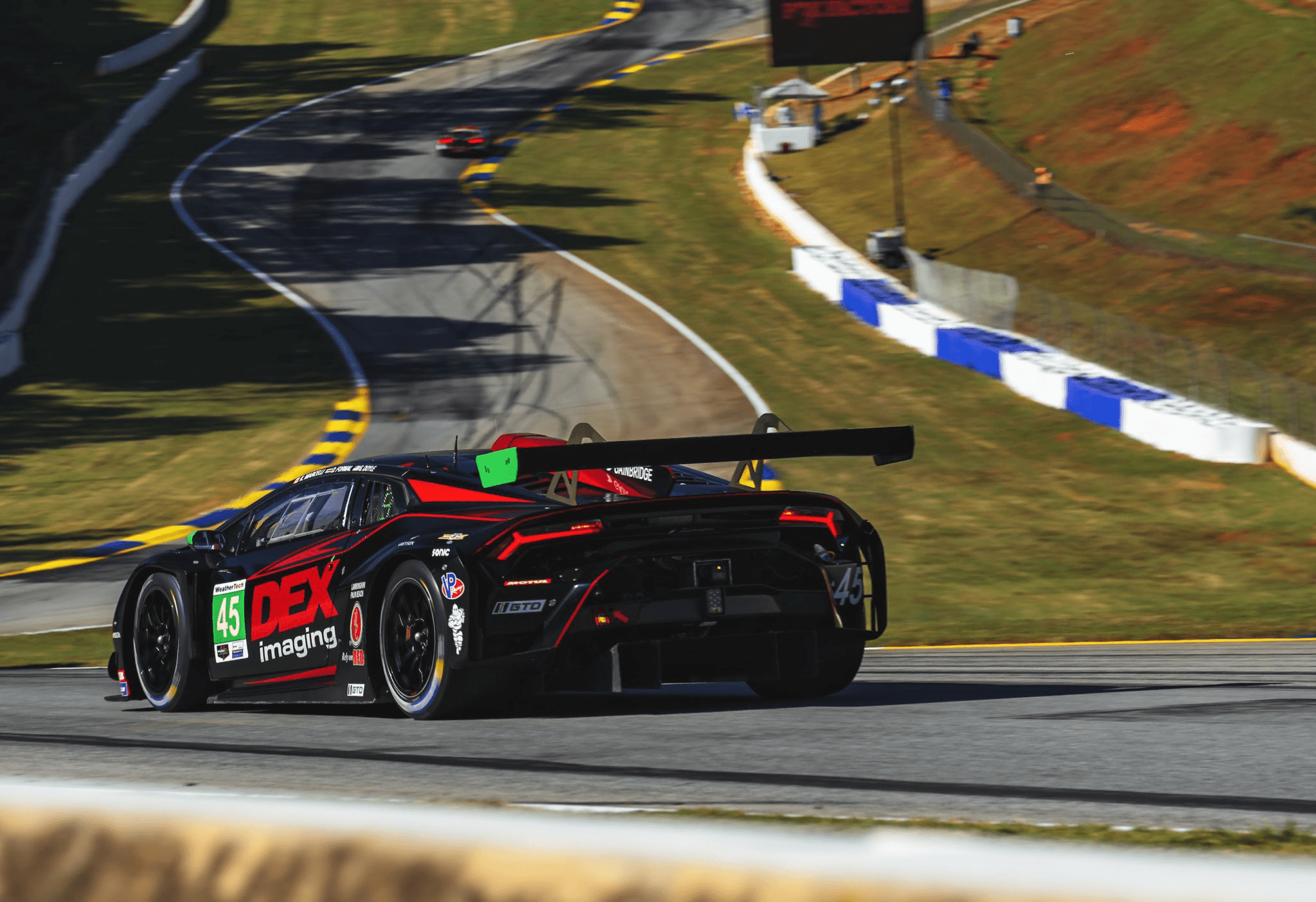 DEX Imaging’s No. 45 Lamborghini Finishes Strong in Season Finale at 2024 Petit Le Mans