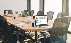 Empty conference room